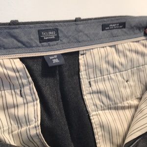 Dark grey gap pants
